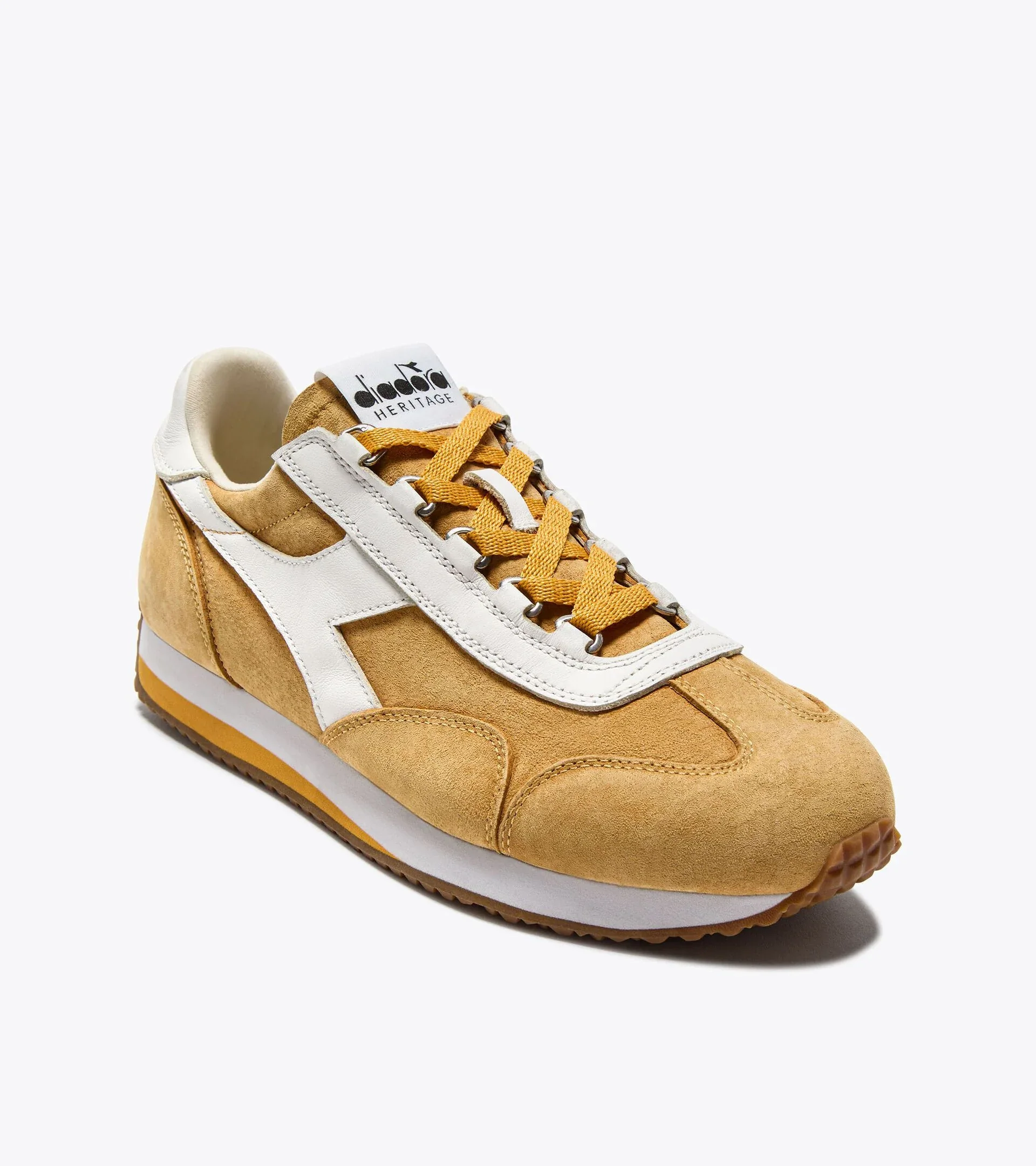 Diadora Heritage Women's Equipe '75 SW Yellow Straw - Image 6