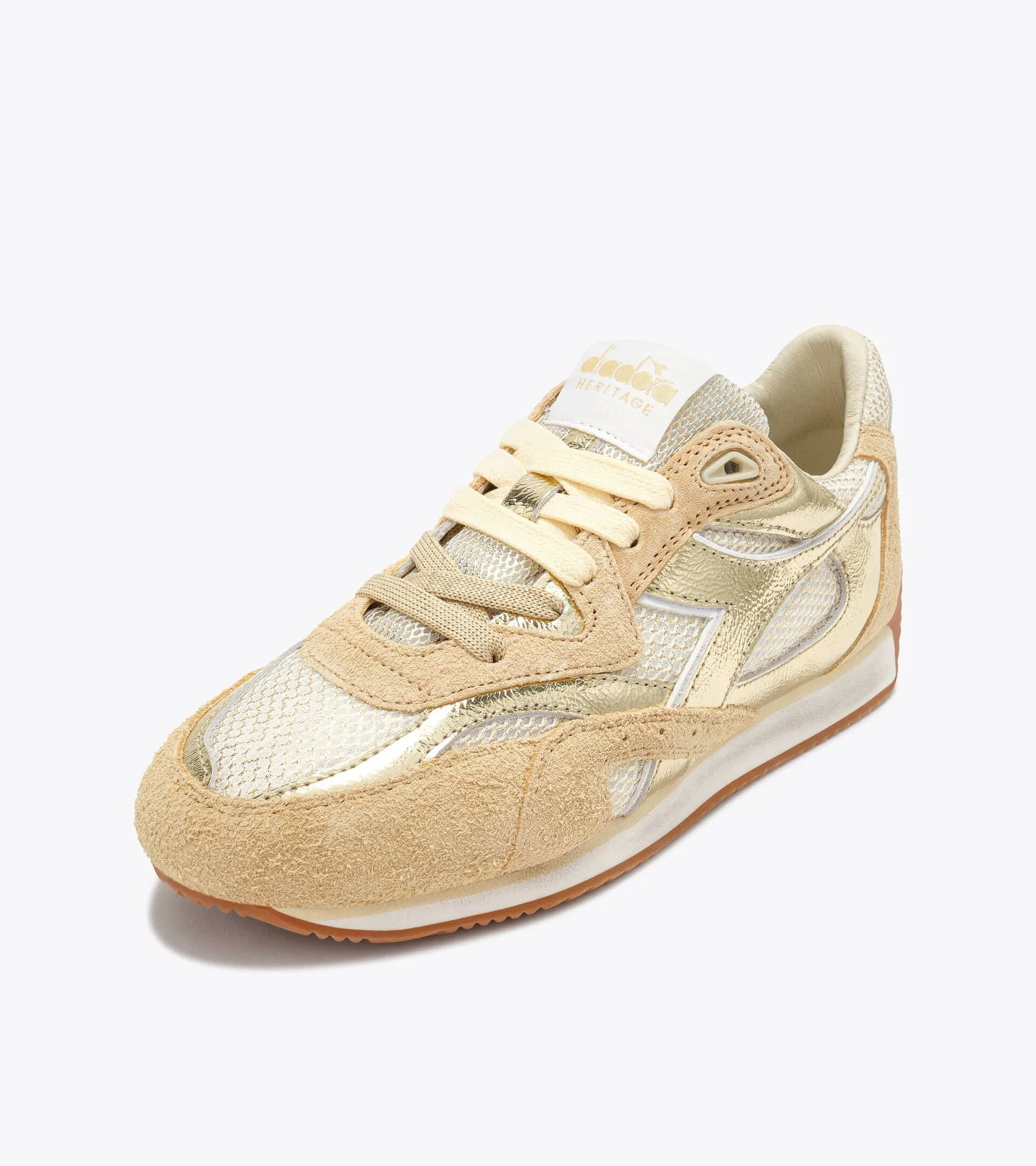 Diadora Heritage Women's Equipe Revenge Iride WN Rich Gold - Image 2
