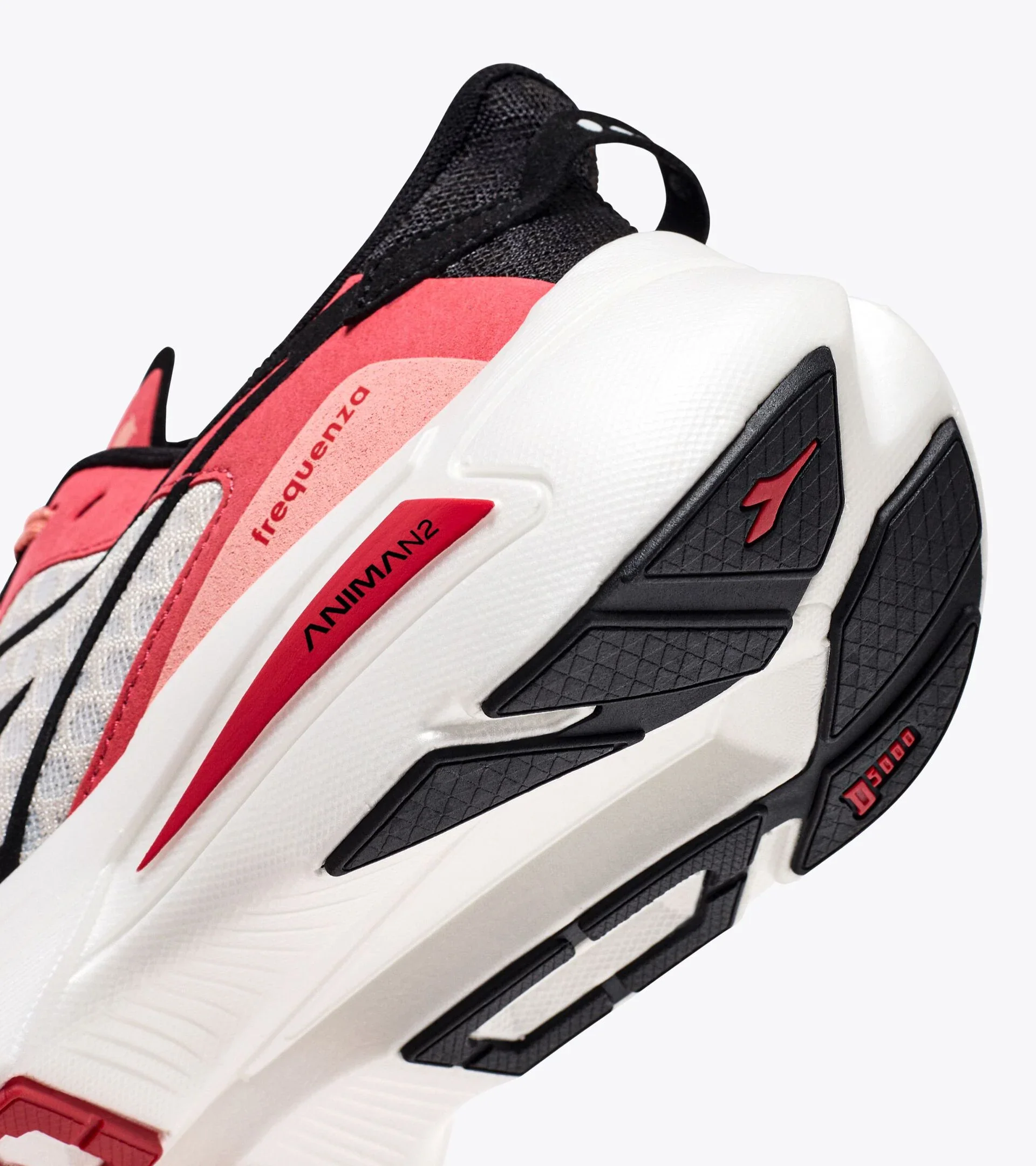 Diadora Women's Frequenza Whisper White Cayenne - Image 4