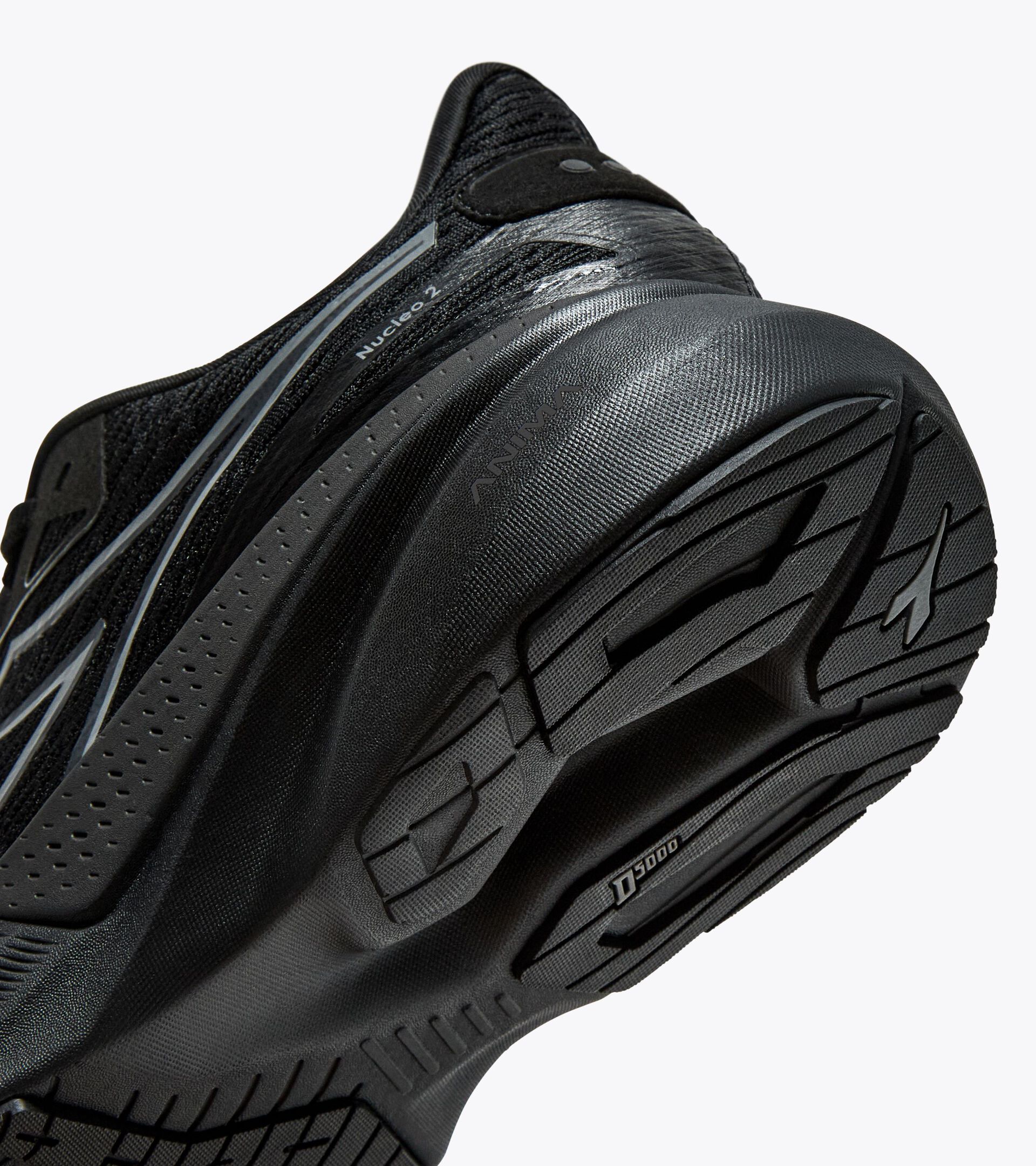 Diadora Women's Nucleo 2 Black Black - Image 4
