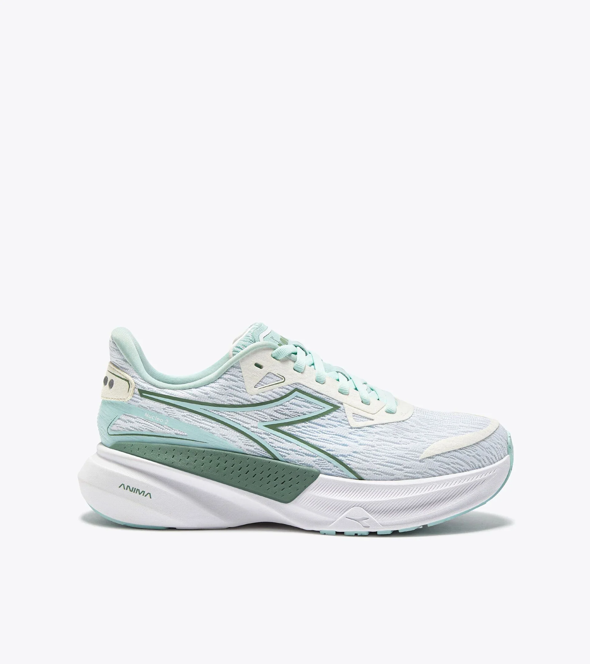 Diadora Women's Nucleo 2 White Pastel Blue