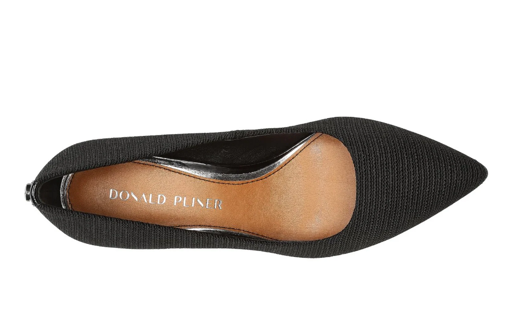 Donald Pliner Women's Suzette Black Stretch Fabric - Image 4