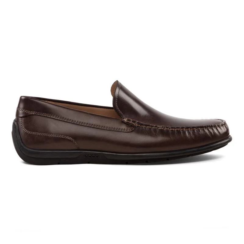 Ecco Men’s Classic Moc 2.0 Slip On Coffee 57099401072 - Image 5