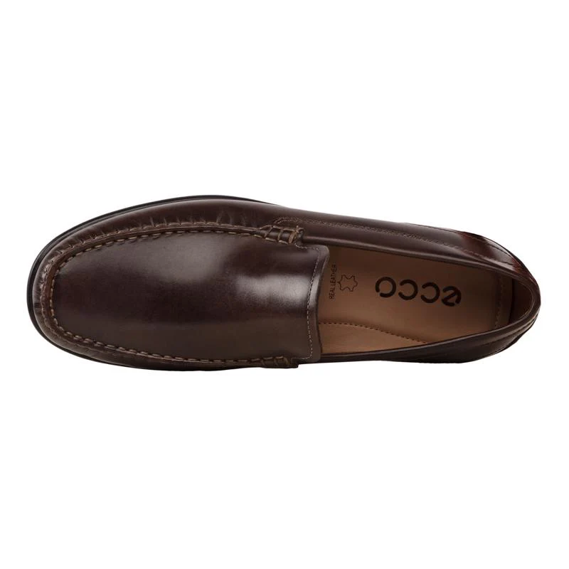 Ecco Men’s Classic Moc 2.0 Slip On Coffee 57099401072 - Image 6