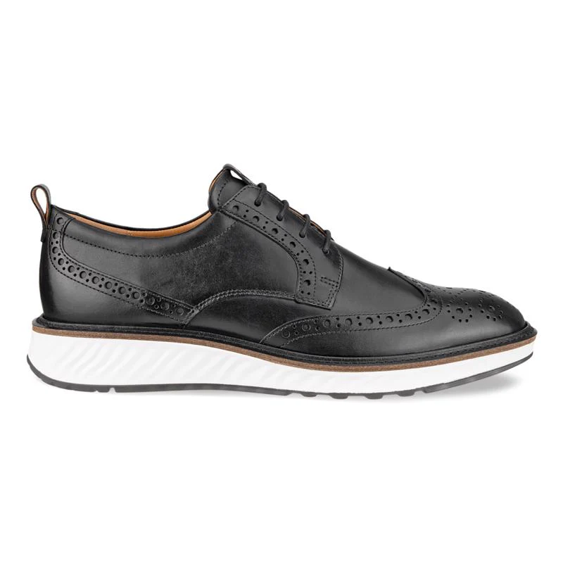 Ecco Men's St.1 Hybrid Wingtip Derby Black 83642411001 - Image 2