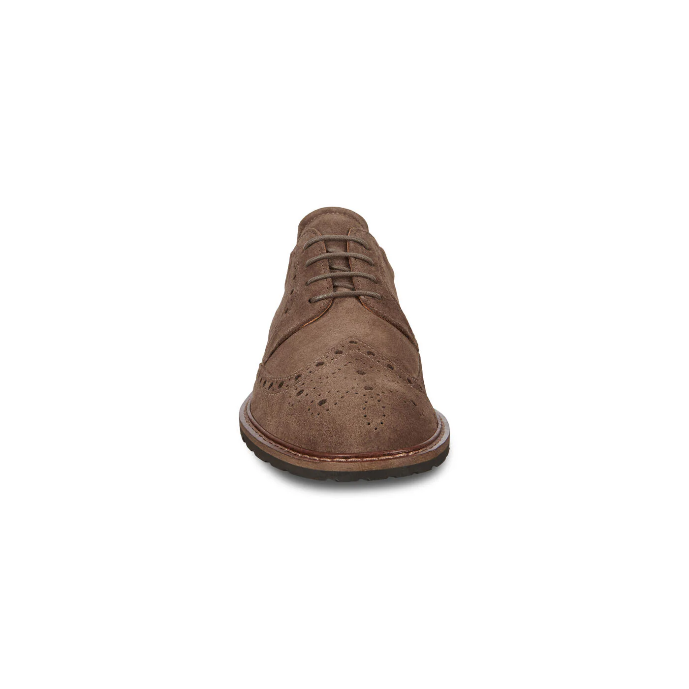 Ecco Men's Vitrus Wing Tip Tie Dark Grey 64031405559 - Image 5