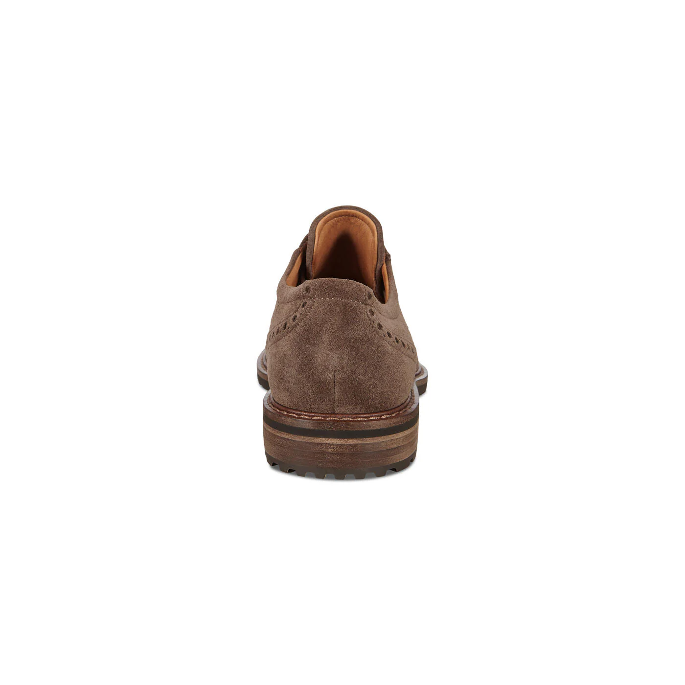 Ecco Men's Vitrus Wing Tip Tie Dark Grey 64031405559 - Image 7