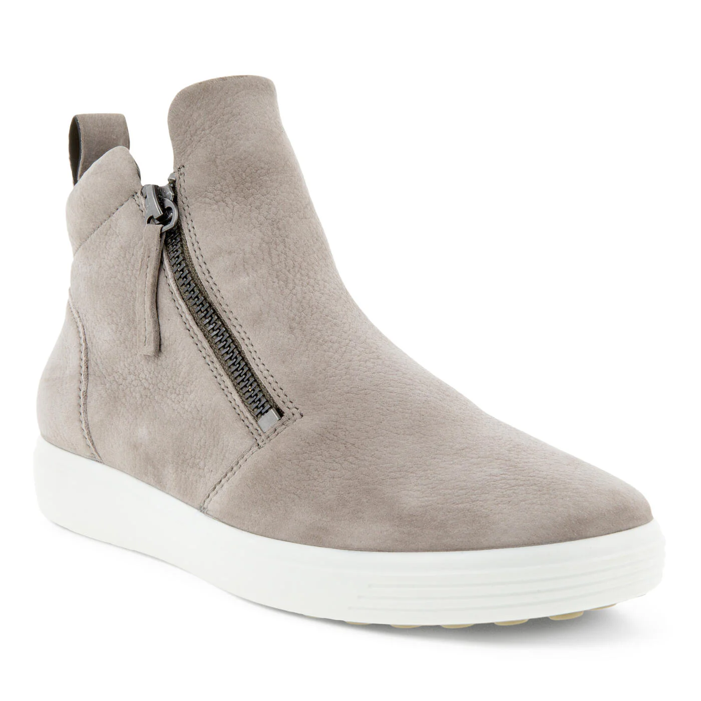 Ecco Women's Soft 7 Zip Boot Warm Grey 47031302375