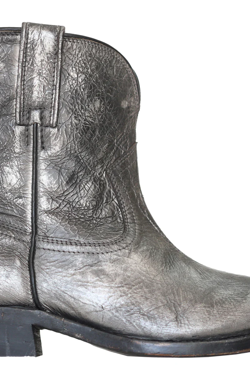 Frye Women's Billy Short Dark Pewter - Image 4