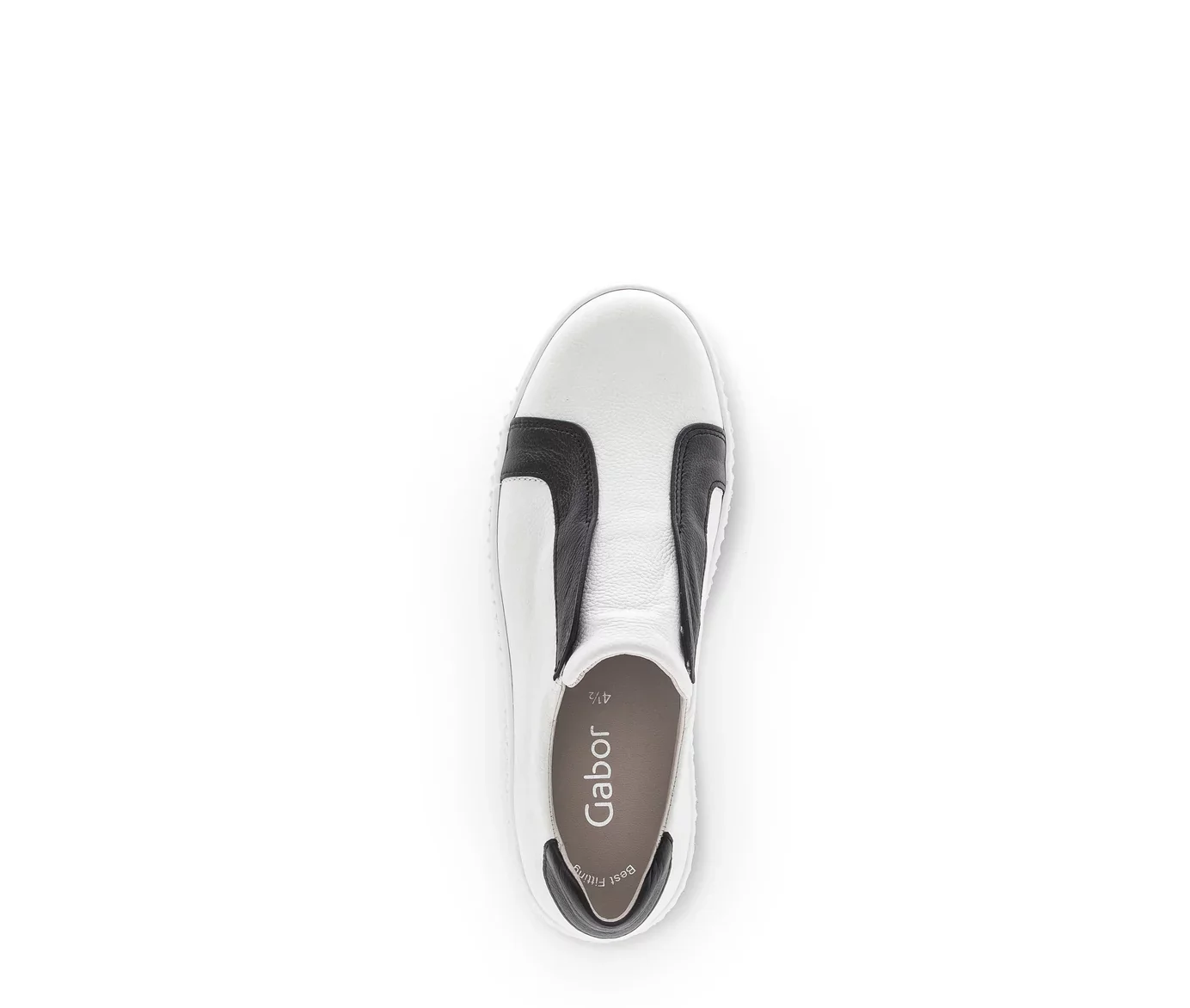 Gabor Women’s Slip On 23.335.27 Cervo Weiss Schwartz - Image 4