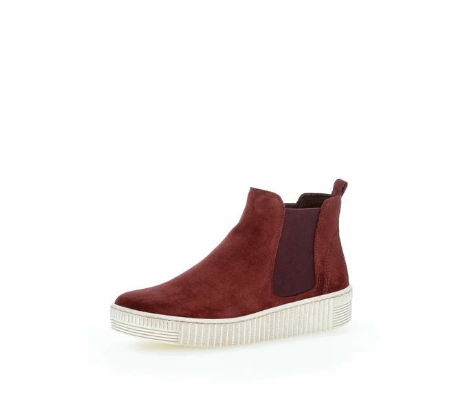 Gabor Women's Chelsea Dark Red Bootie - Image 3