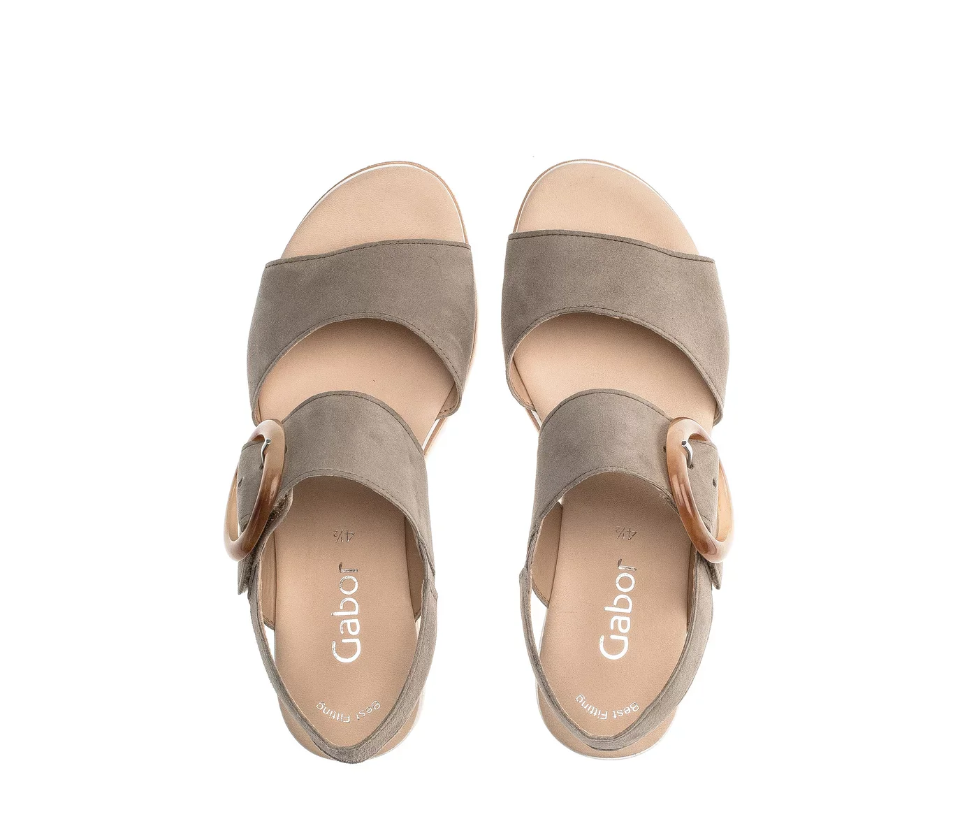 Gabor Women's Platform Sandal 84.645.19 Schilf Reed - Image 3