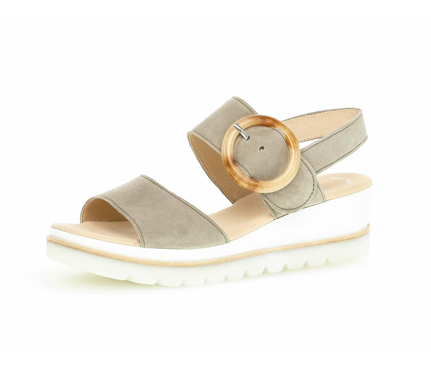 Gabor Women's Platform Sandal 84.645.19 Schilf Reed - Image 6