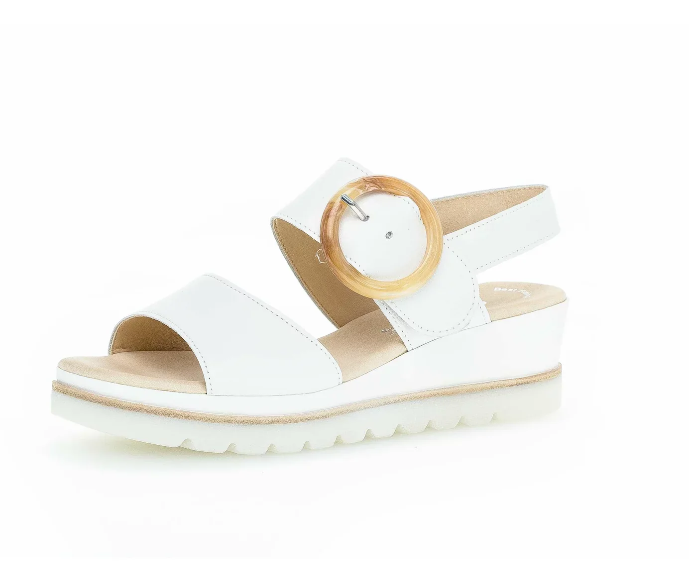 Gabor Women's Platform Sandal 84.645.21 Weiss White - Image 6