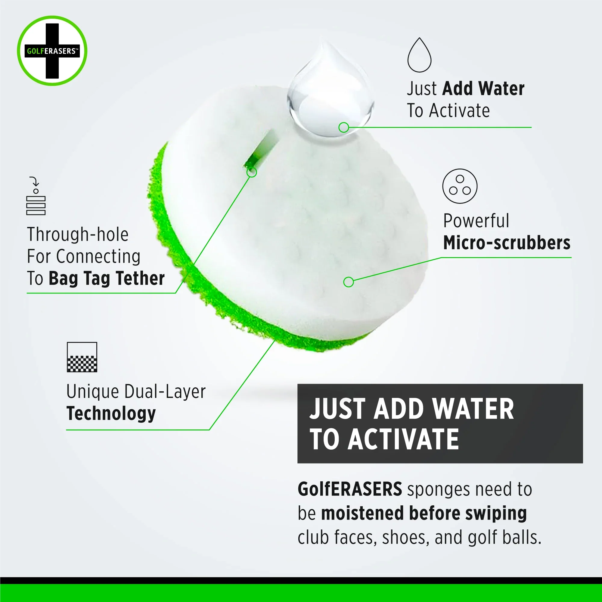GolfERASERS 6 Pack - Image 3