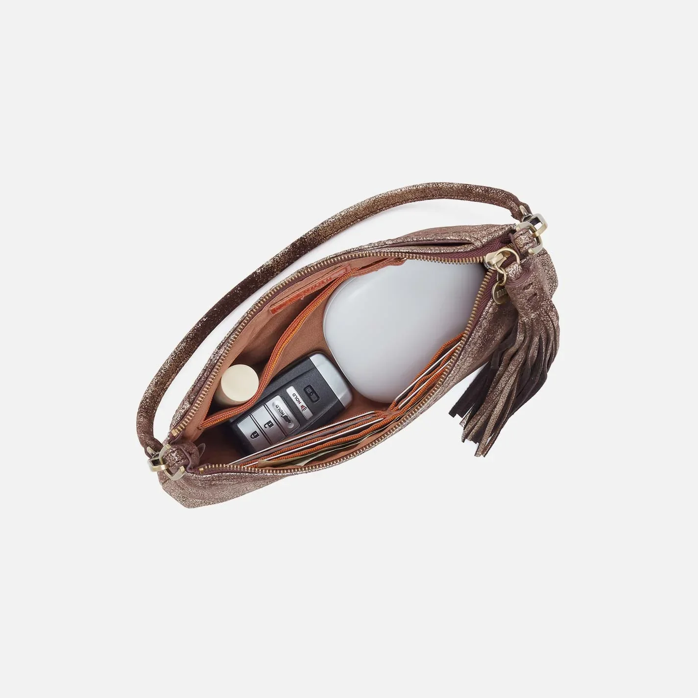 Hobo Darcy Crossbody Cocoa Platinum - Image 3