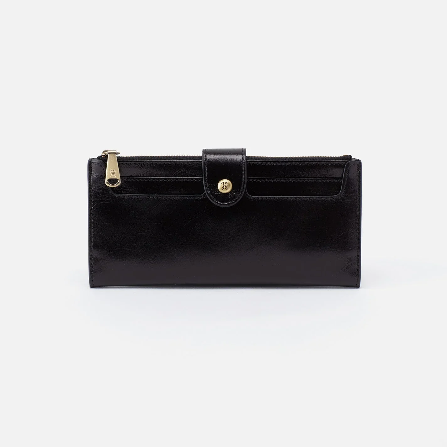 Hobo Dunn Continental Wallet Black