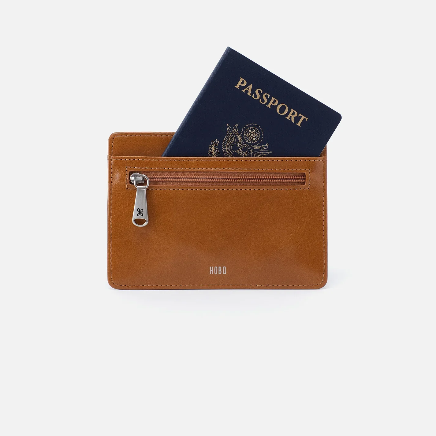 Hobo Euro Slide Card Case Truffle - Image 2