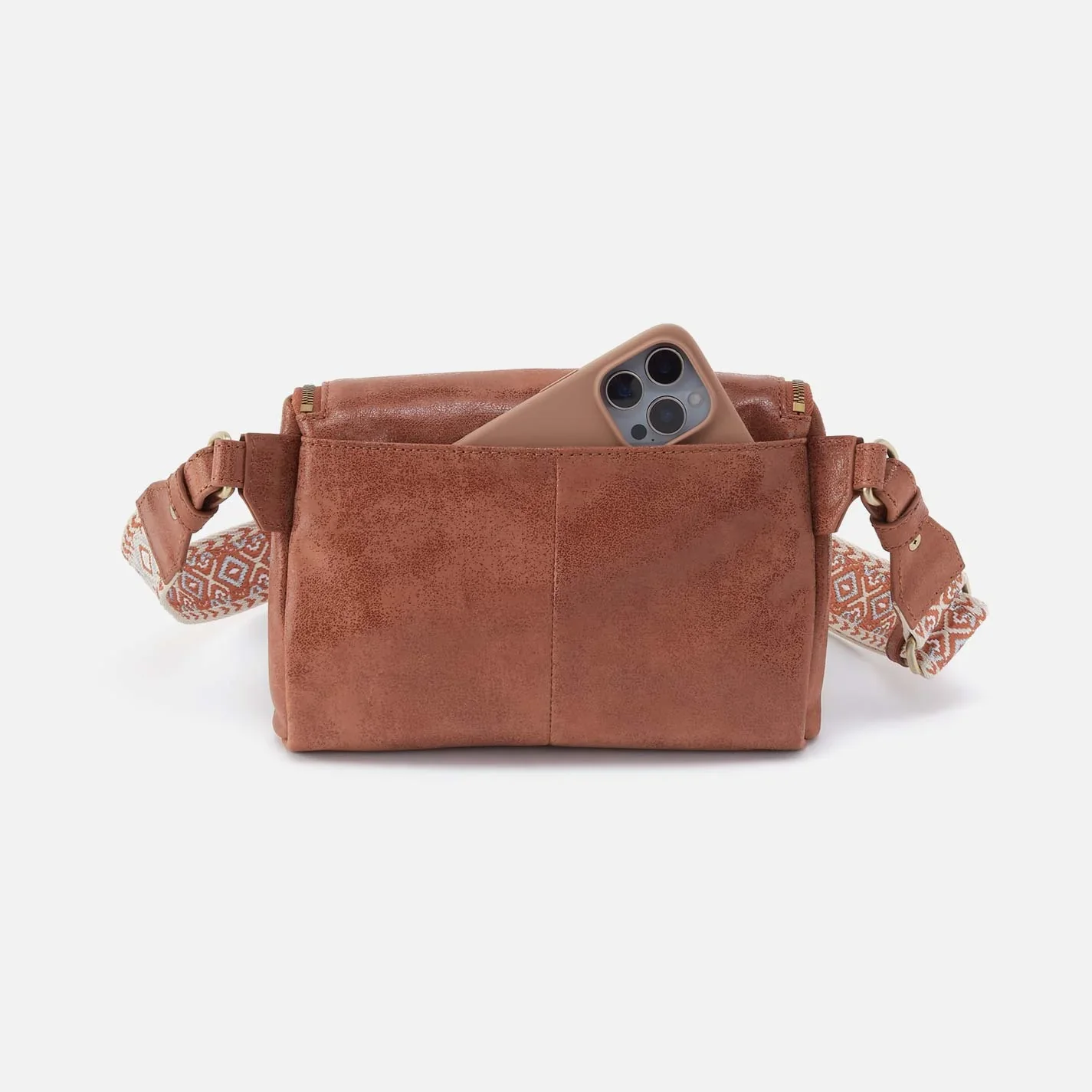 Hobo Fern Large Belt Bag Burnished Saddle - Image 3