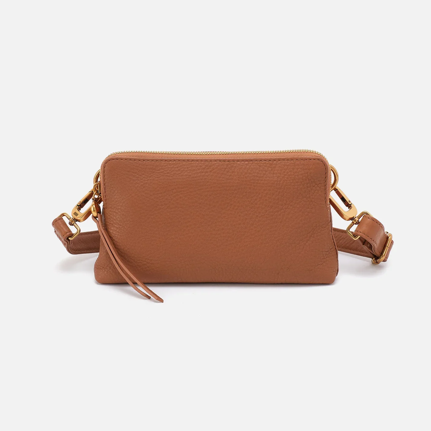 Hobo Fern Slim Belt Warm Honey
