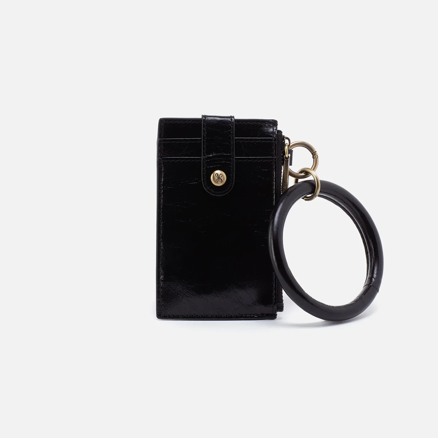 Hobo Ring Credit Card Wristlet Black