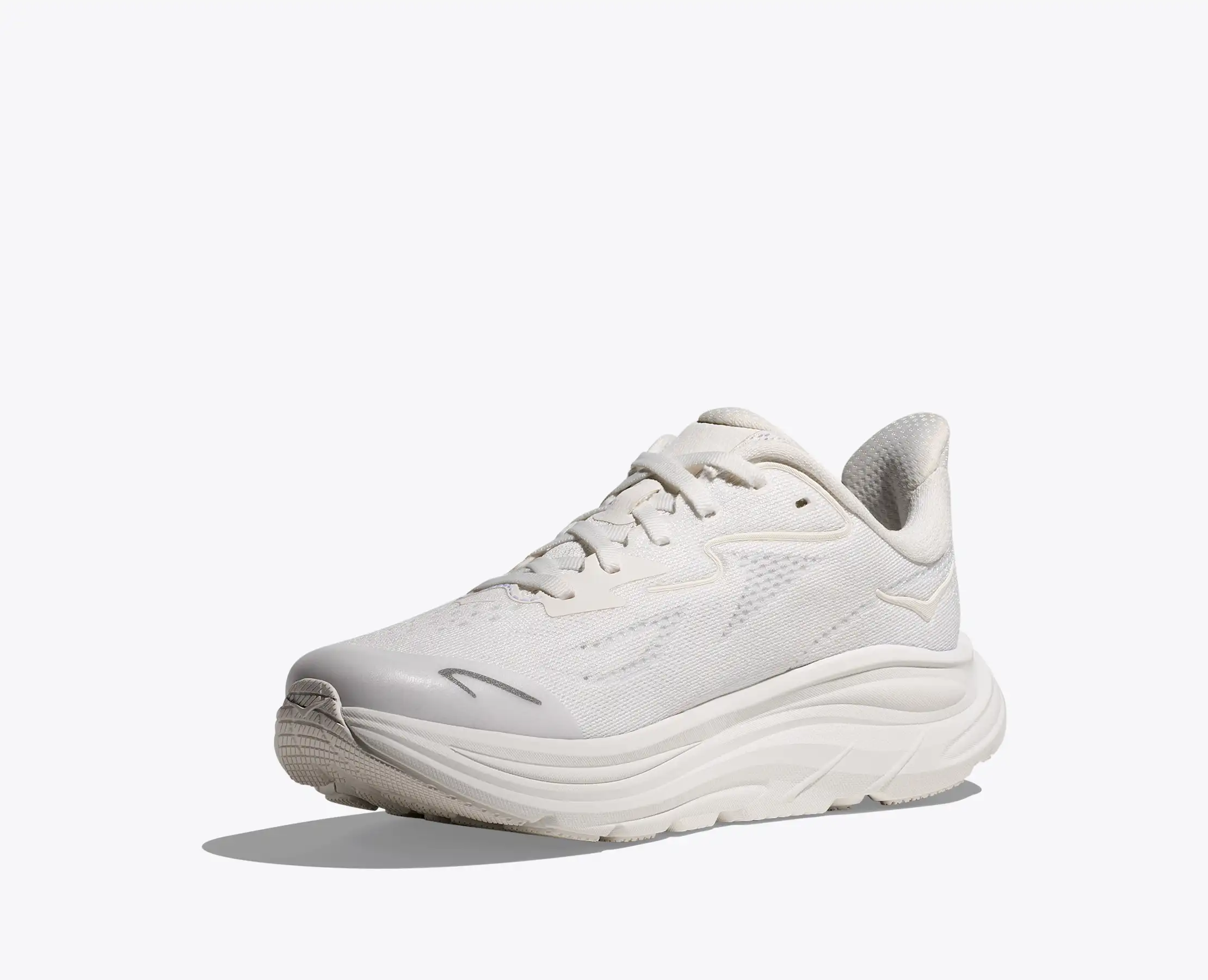 Hoka Big Kids Clifton 10 White White - Image 4