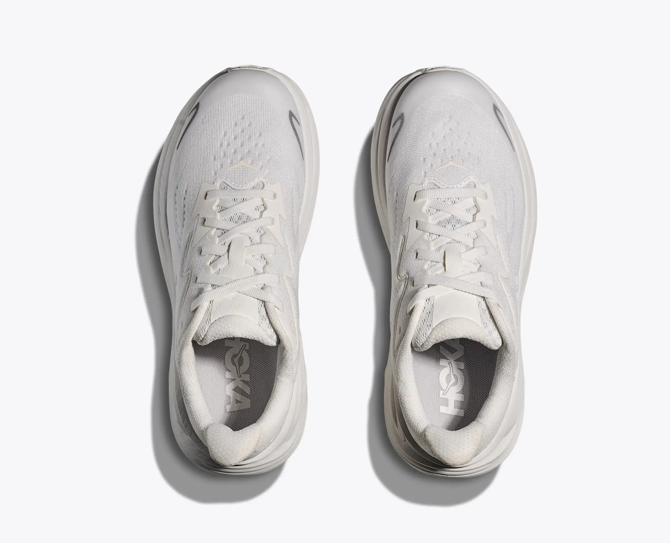 Hoka Big Kids Clifton 10 White White - Image 5