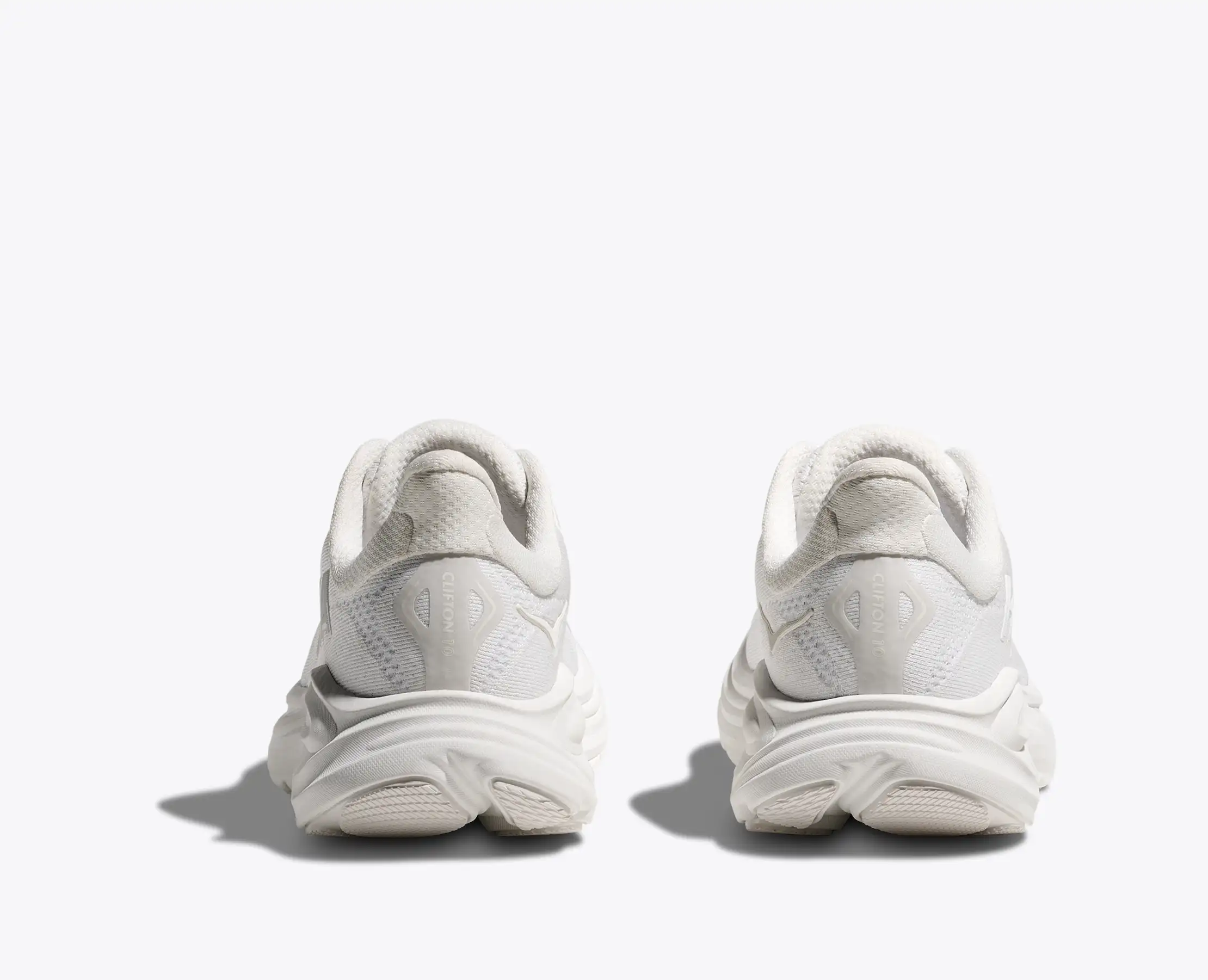 Hoka Big Kids Clifton 10 White White - Image 6
