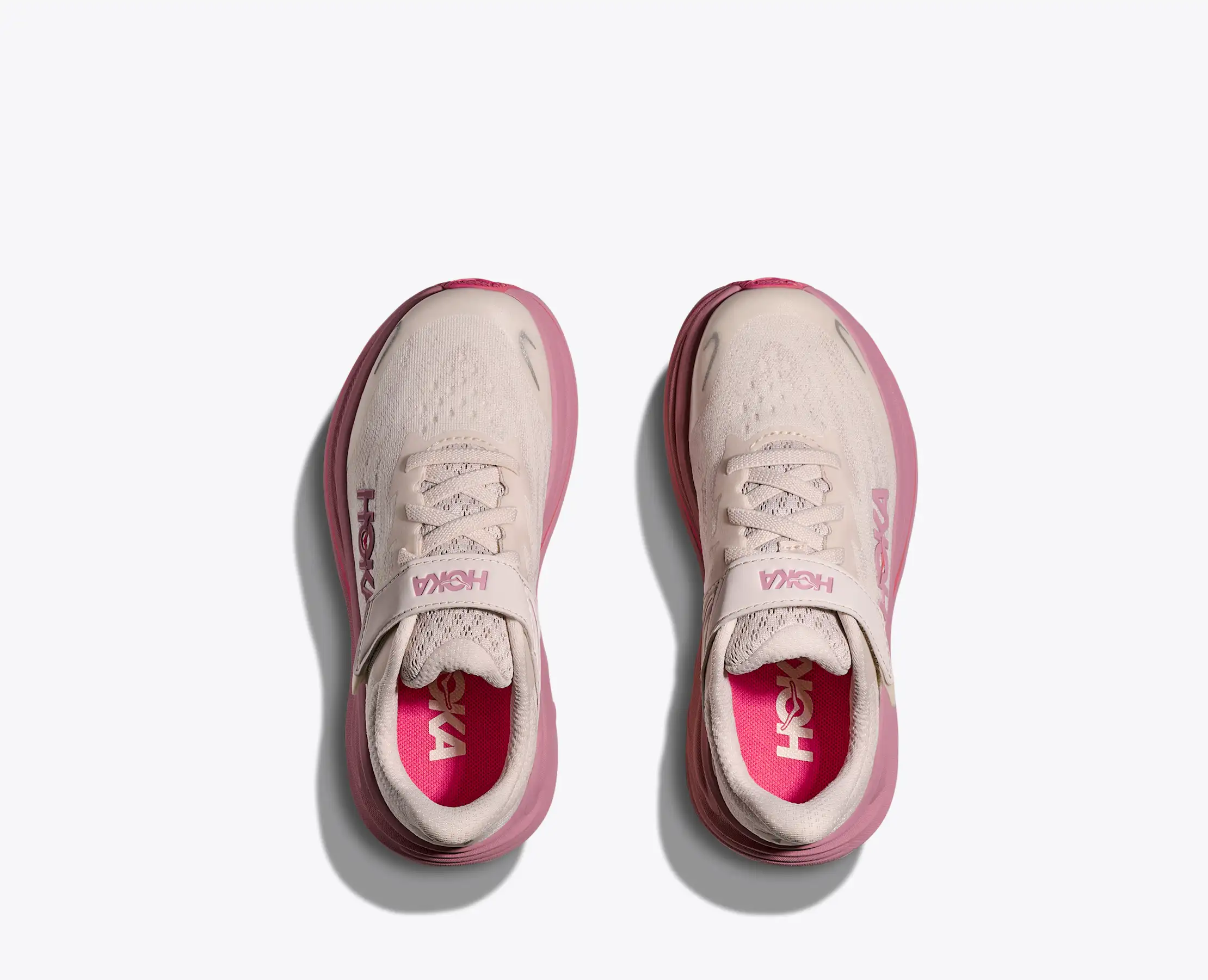 Hoka Little Kids Clifton 10 Rose Cream Dried Rose - Image 5