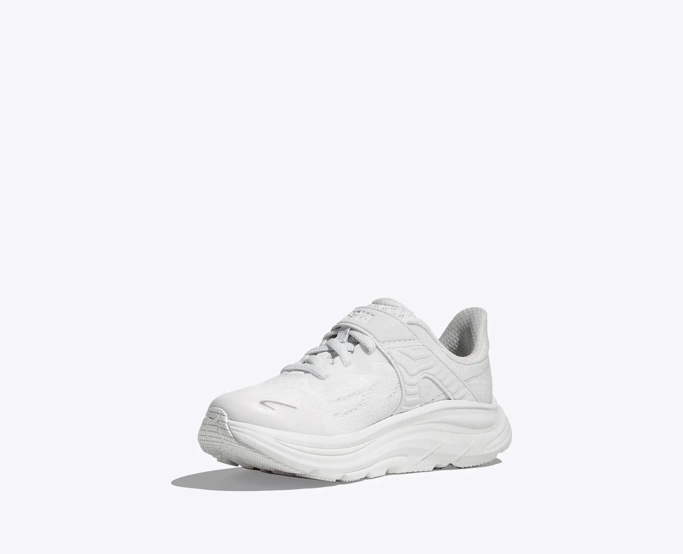 Hoka Little Kids Clifton 10 White White - Image 4