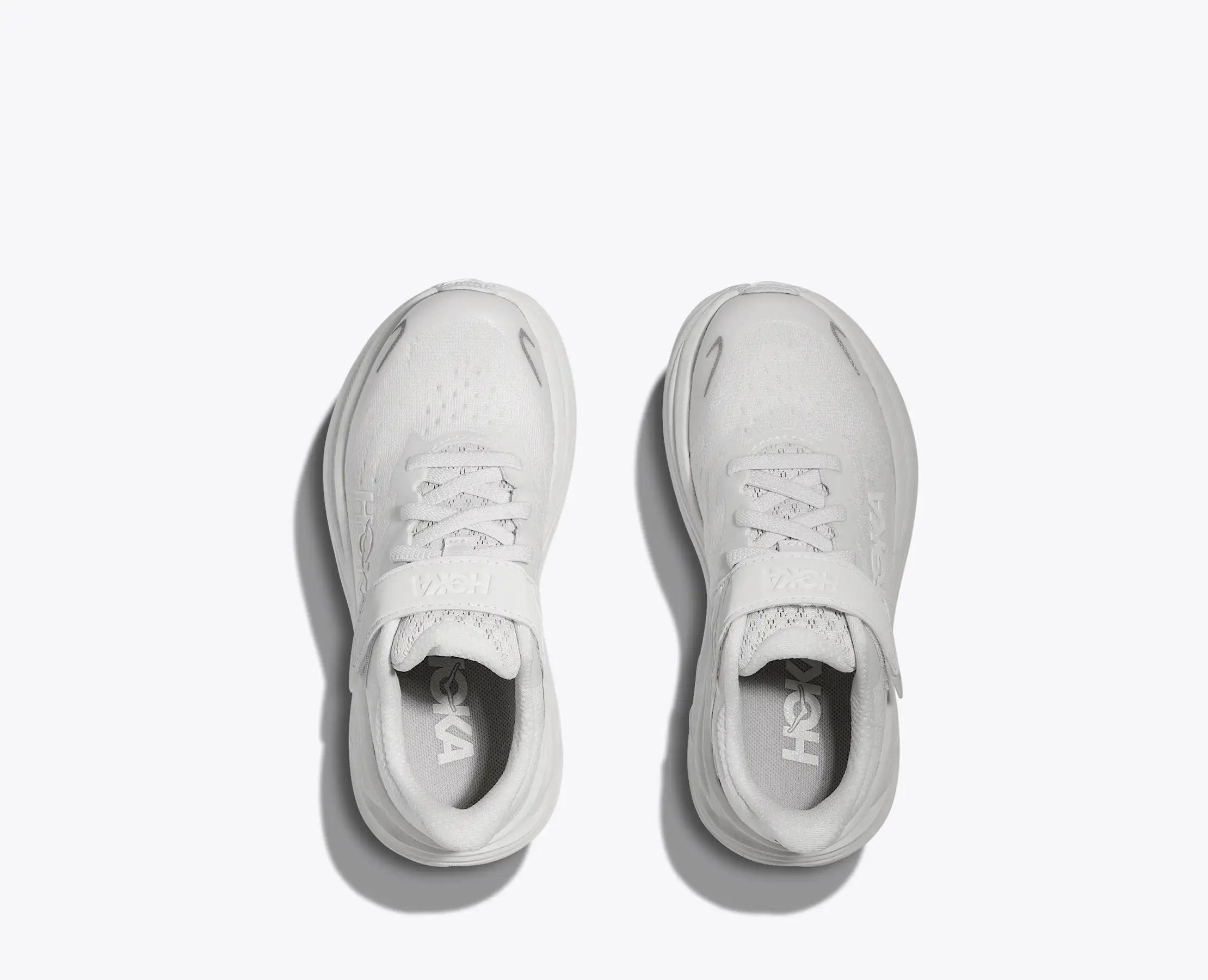 Hoka Little Kids Clifton 10 White White - Image 5