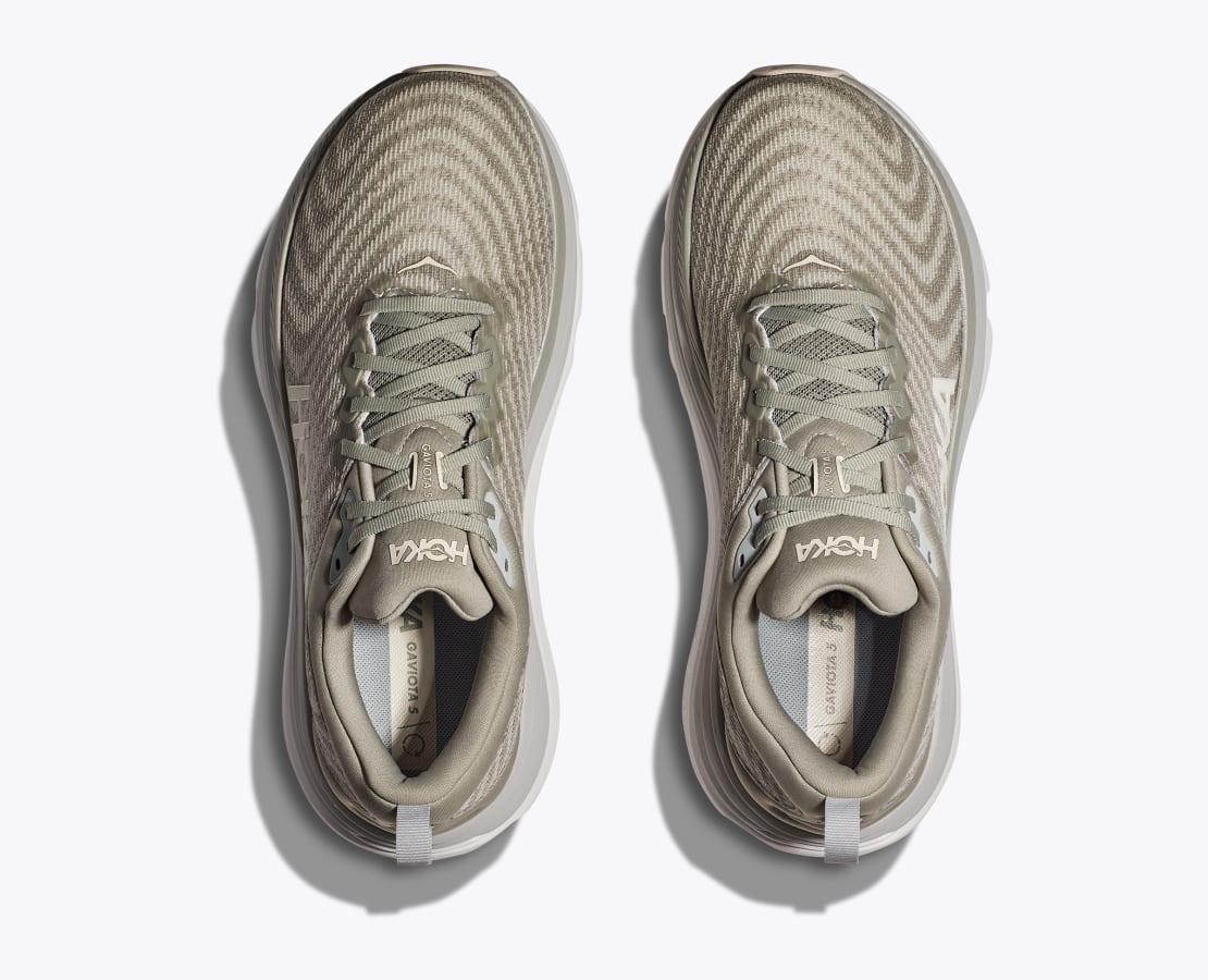 Hoka Men’s Gaviota 5 Barley Oak Milk - Image 4
