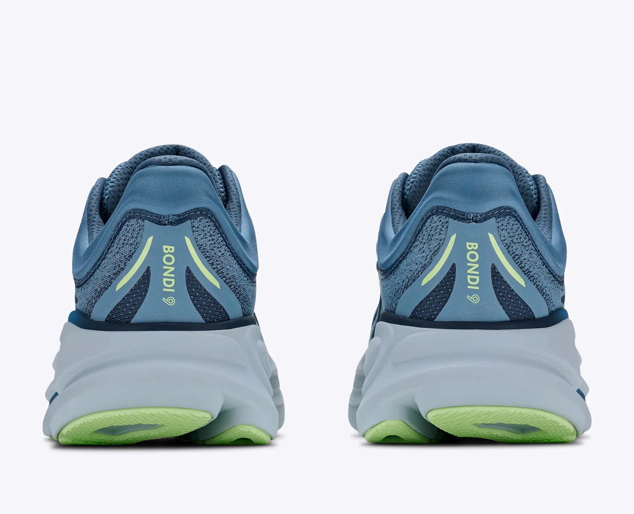 Hoka Men's Bondi 9 Downpour Thunder Cloud - Image 5