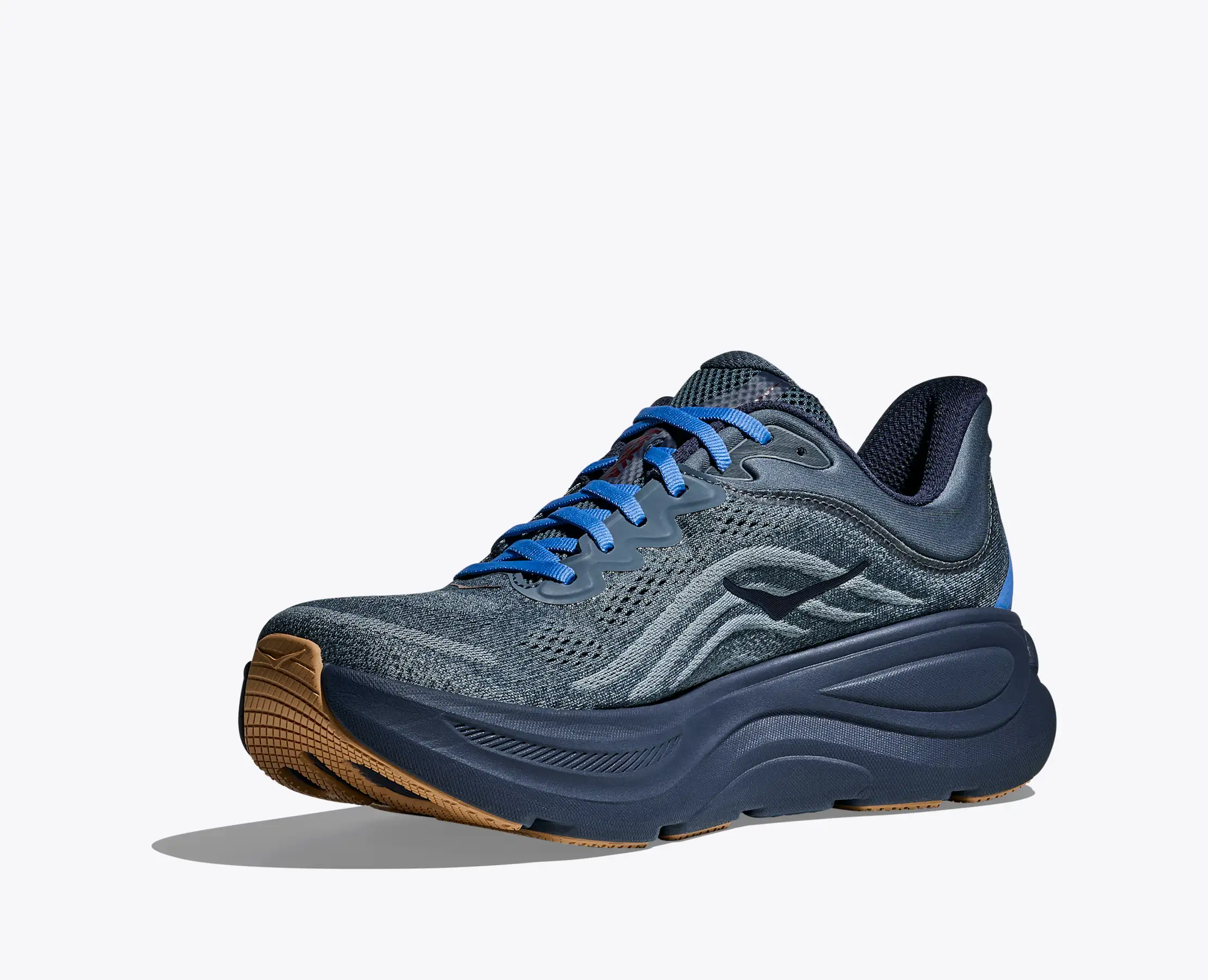 Hoka Men's Bondi 9 Faded Navy Slate Blue - Image 2
