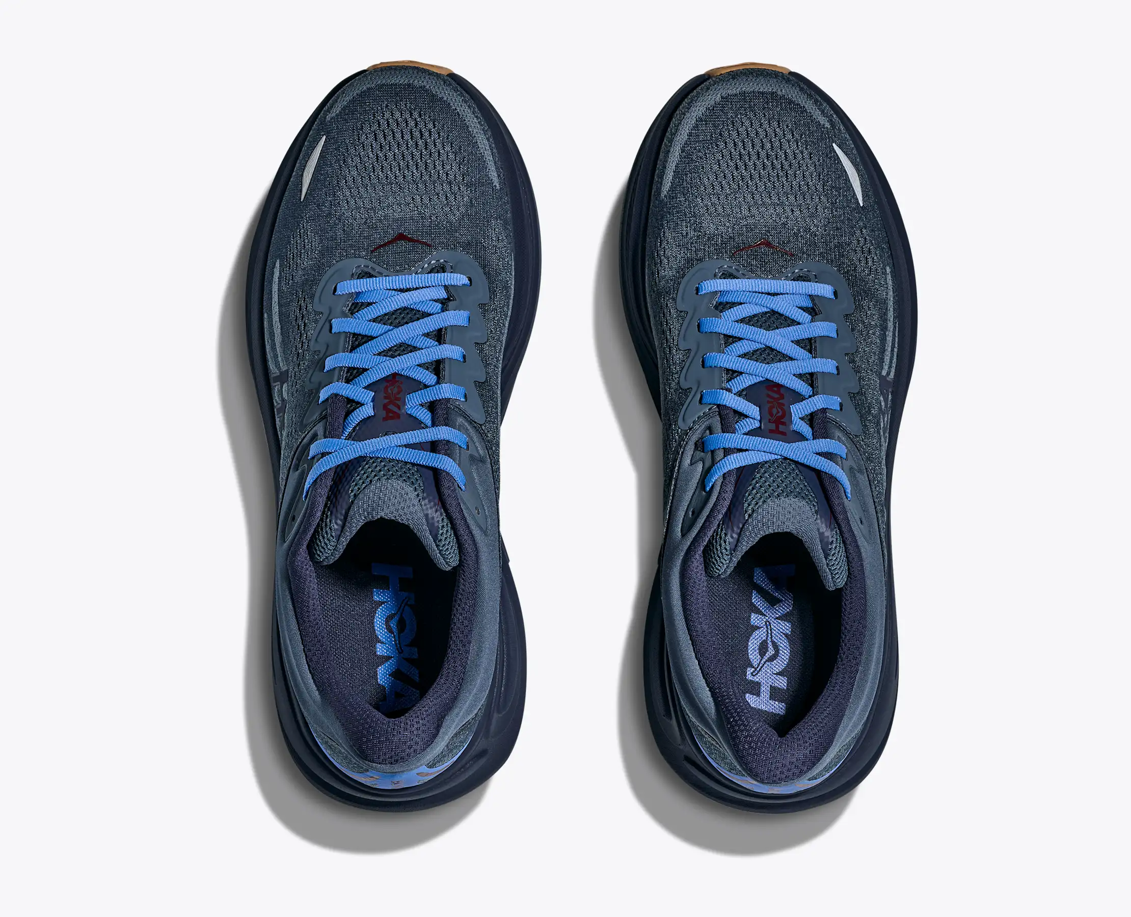 Hoka Men's Bondi 9 Faded Navy Slate Blue - Image 4