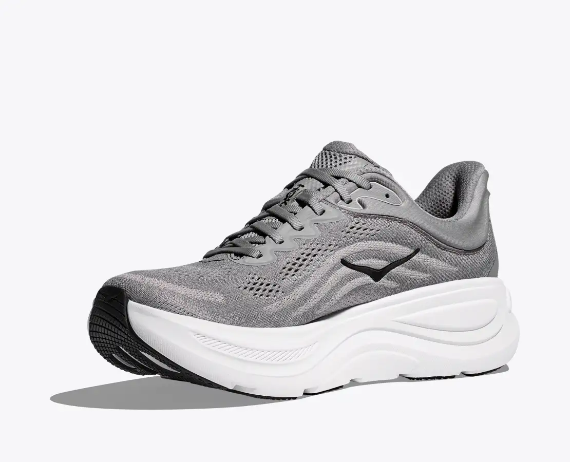 Hoka Men's Bondi 9 Galactic Grey Stellar Grey - Image 3