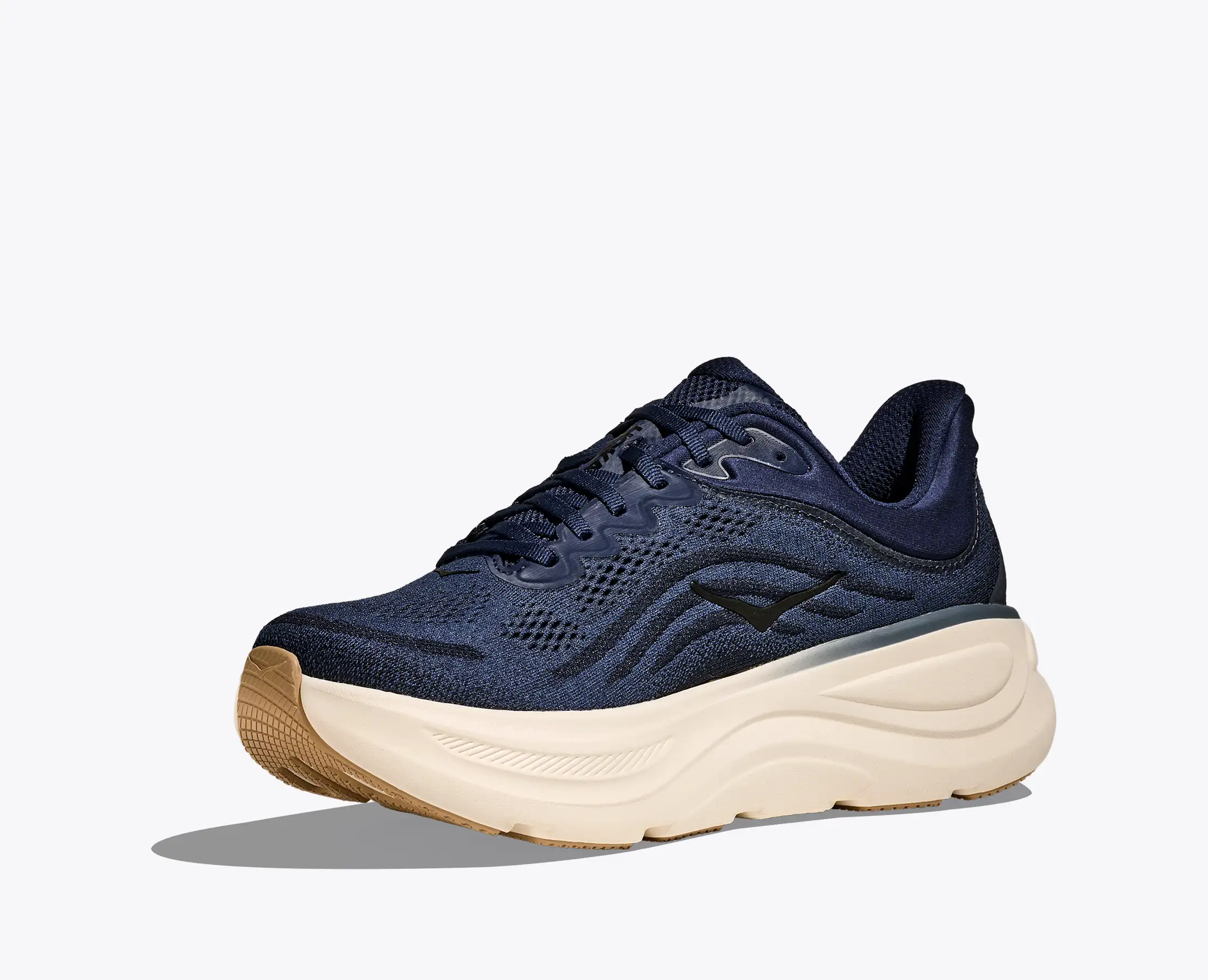 Hoka Men's Bondi 9 Midnight Blue Varsity Navy - Image 4