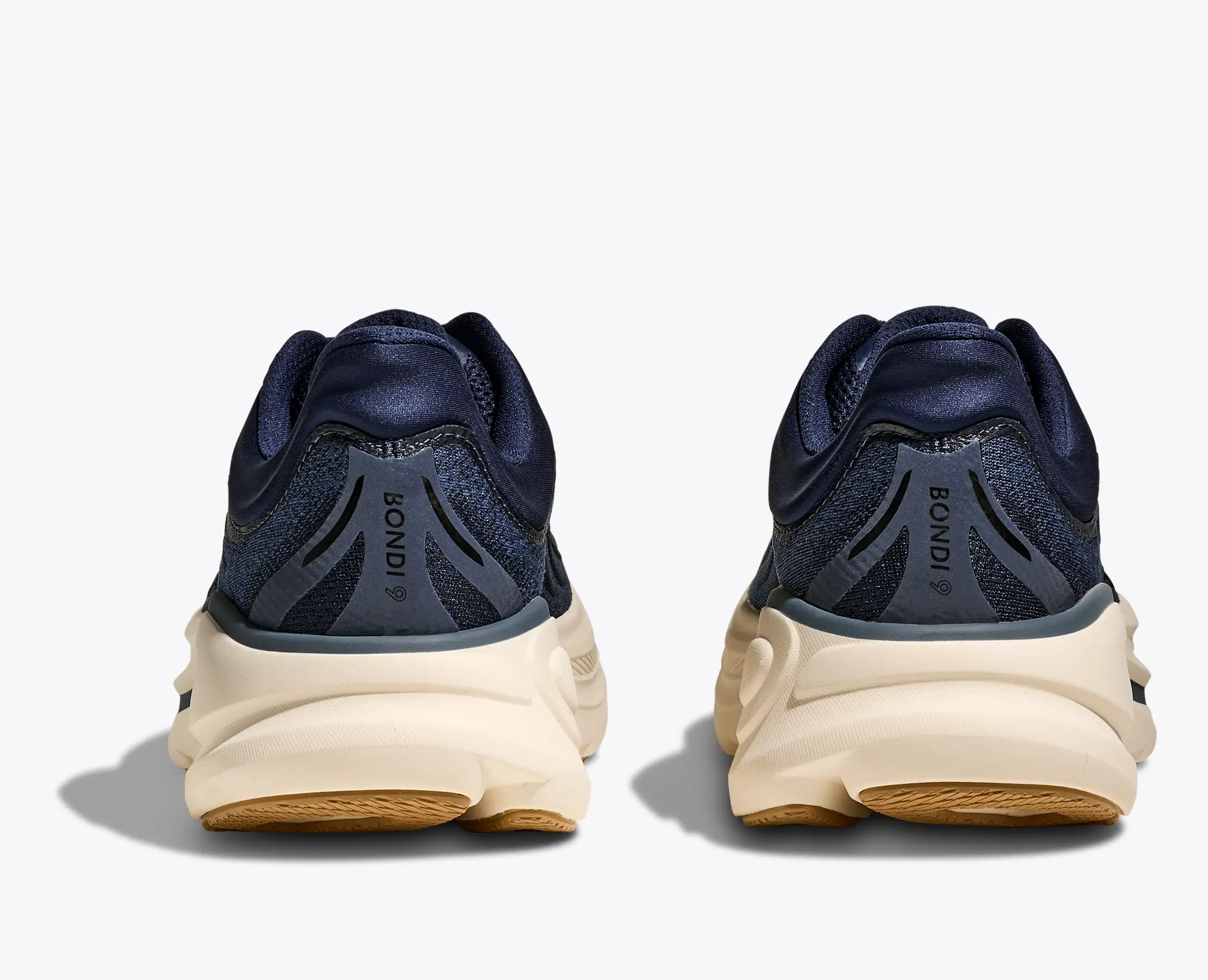 Hoka Men's Bondi 9 Midnight Blue Varsity Navy - Image 5