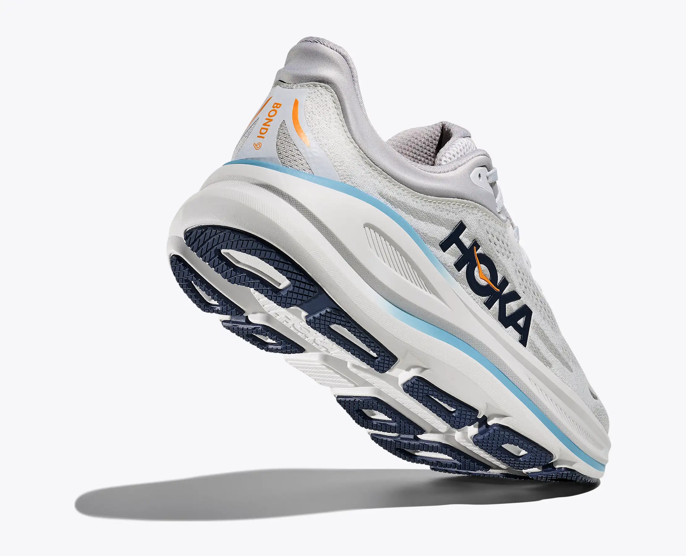 Hoka Men's Bondi 9 Stardust Cosmic Grey