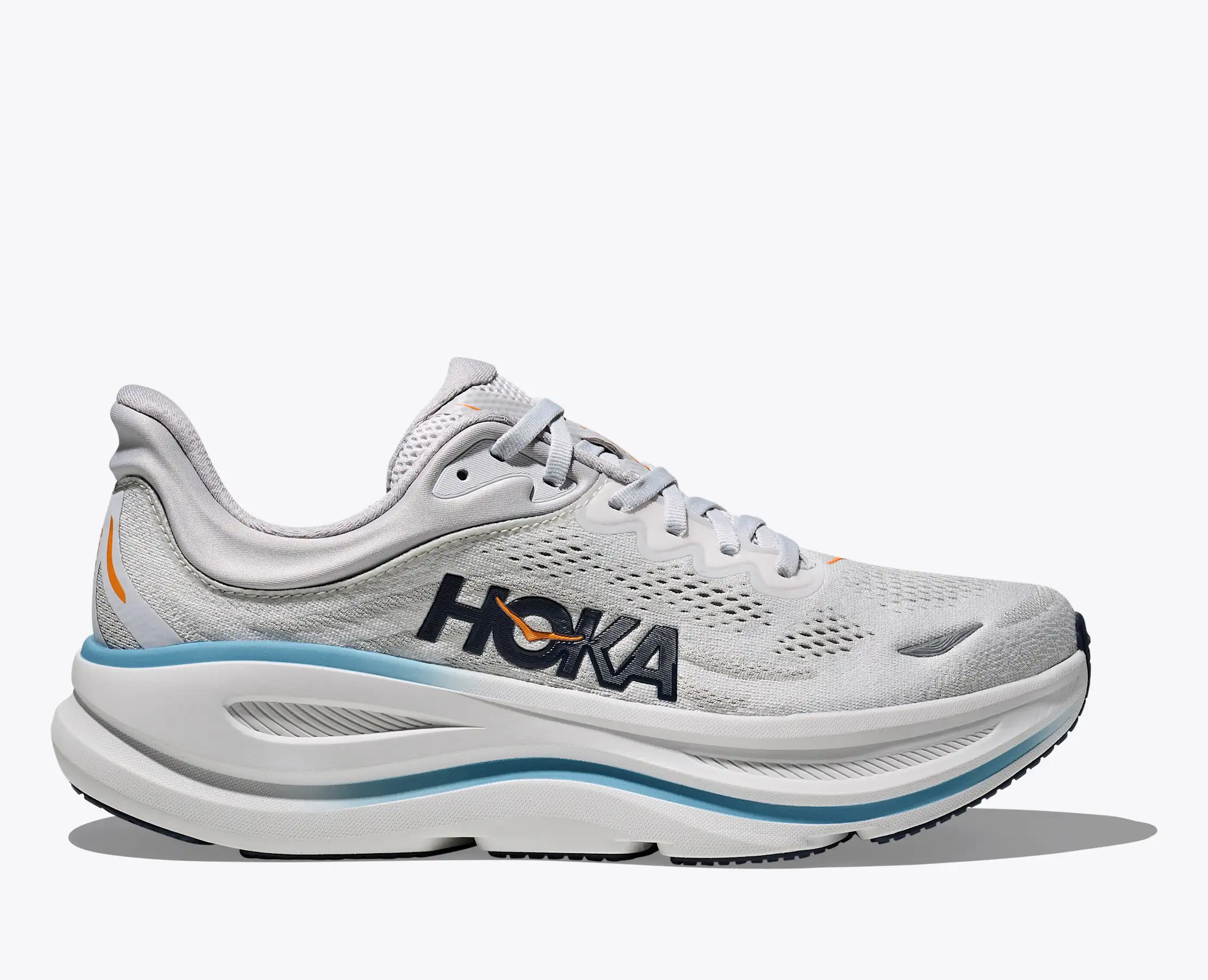 Hoka Men's Bondi 9 Stardust Cosmic Grey - Image 2