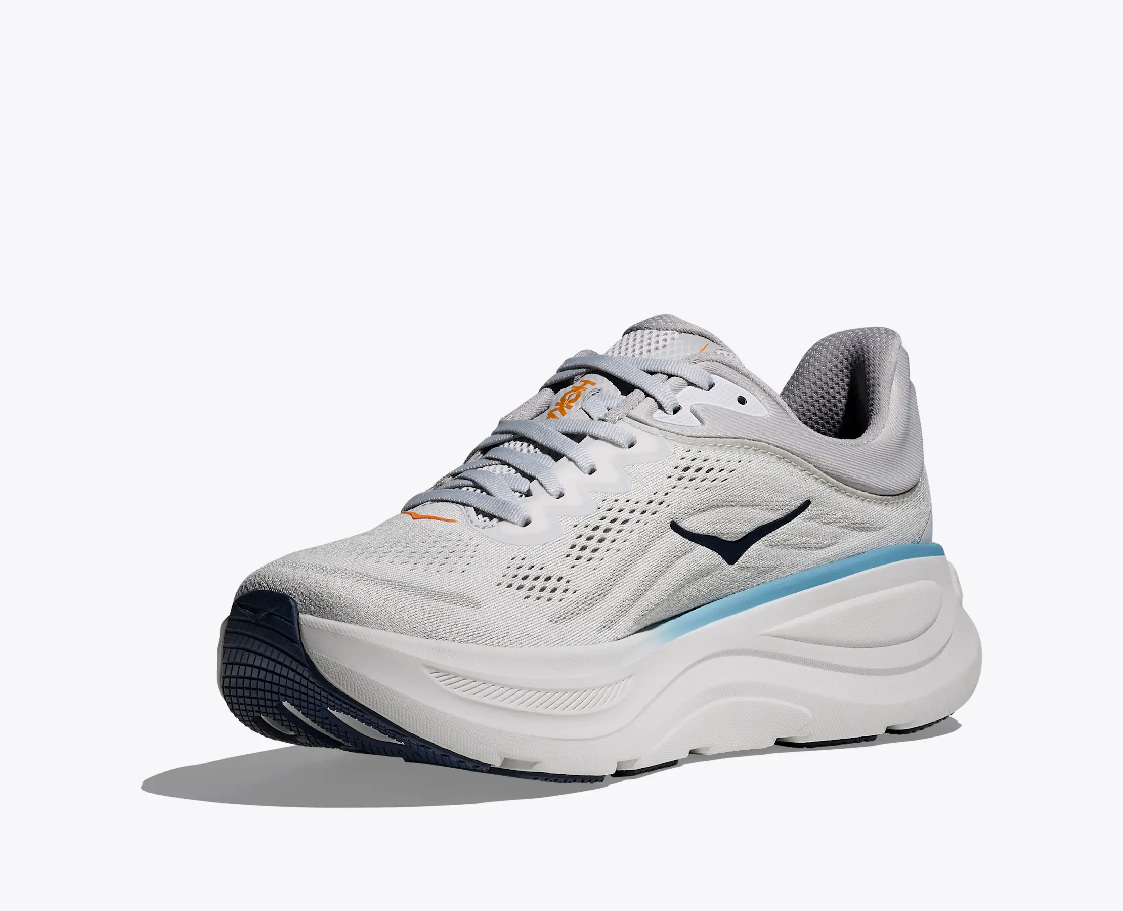 Hoka Men's Bondi 9 Stardust Cosmic Grey - Image 4