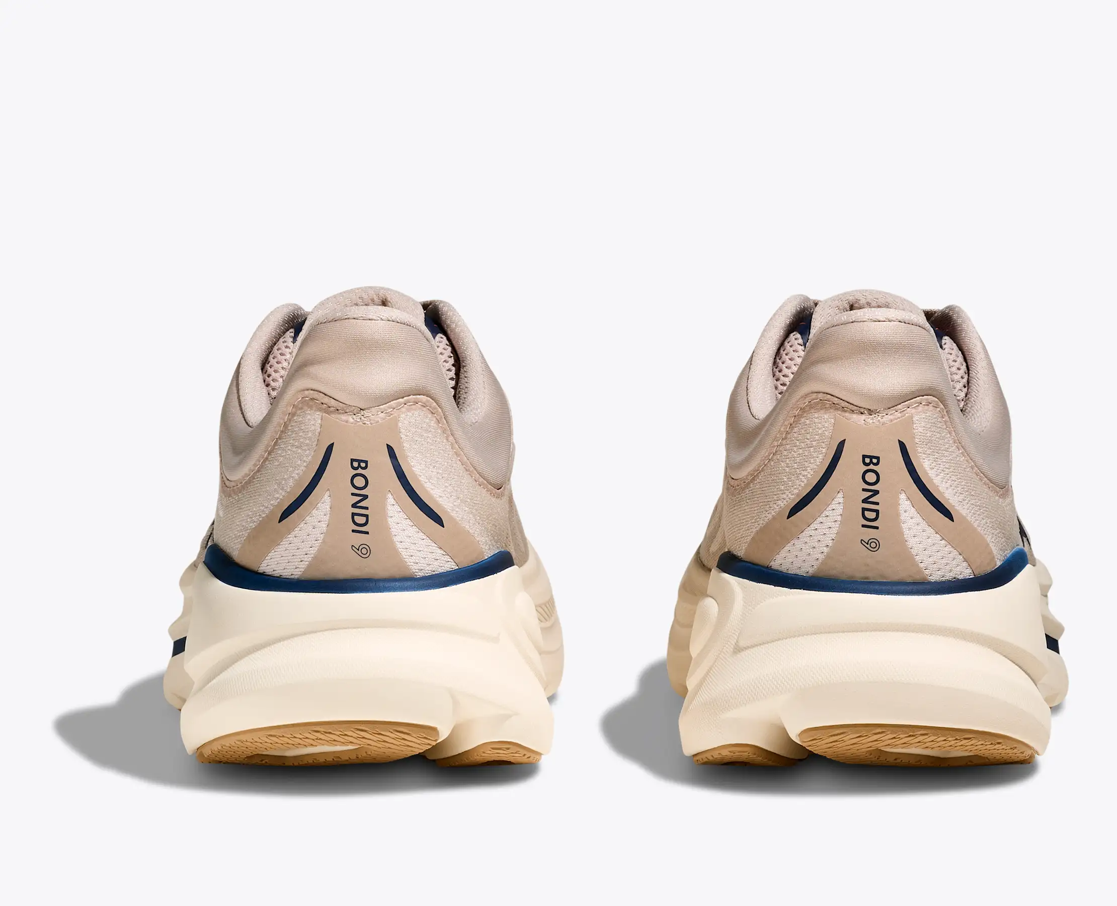 Hoka Men's Bondi 9 Stucco Grout - Image 5