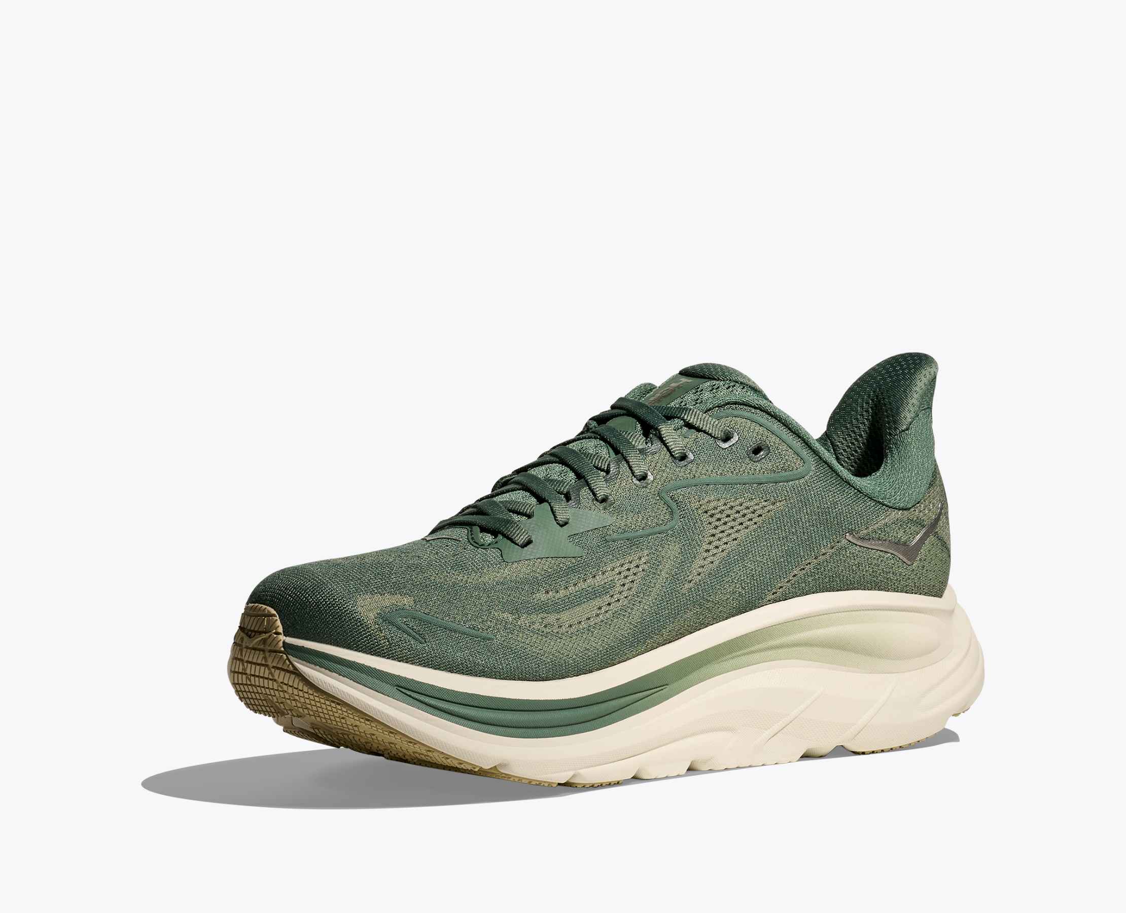 Hoka Men's Clifton 10 Fern Truffle Salt - Image 3