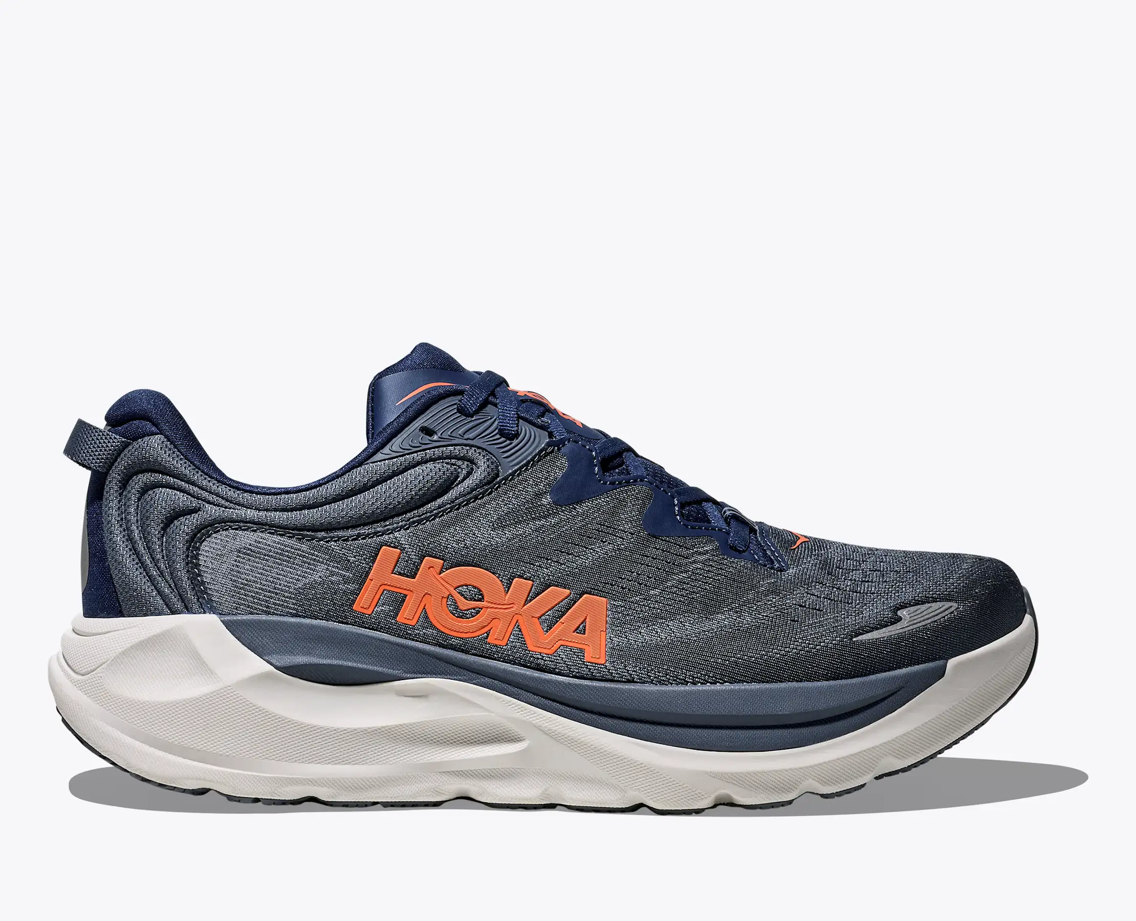 Hoka Men's Gaviota 6 Midnight Blue Faded Navy - Image 2