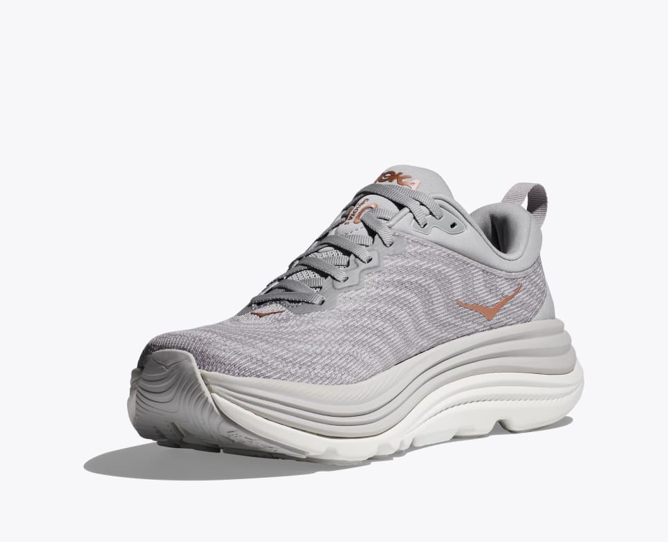 Hoka Women’s Gaviota 5 Harbor Mist Rose Gold - Image 3
