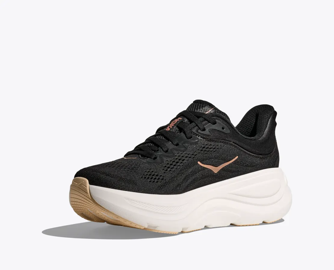Hoka Women's Bondi 9 Black Rose Gold - Image 4