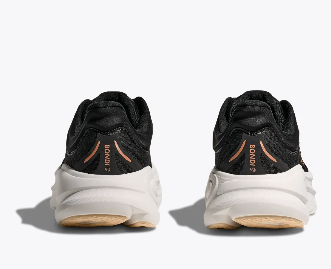 Hoka Women's Bondi 9 Black Rose Gold - Image 5