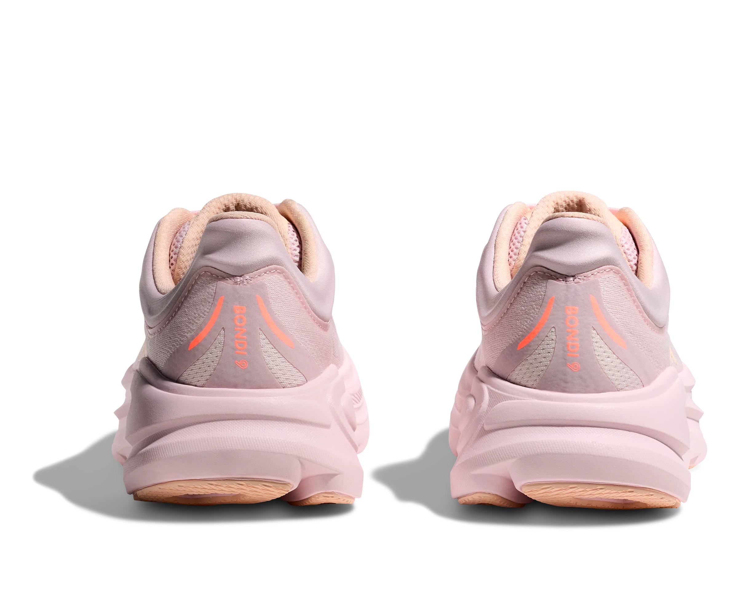Hoka Women's Bondi 9 Lilac Cream Tangerine - Image 5