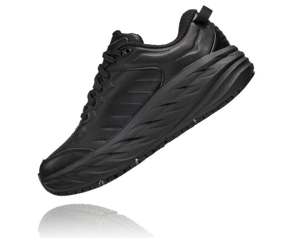 Hoka Women's Bondi Slip Resistant Black - Image 4