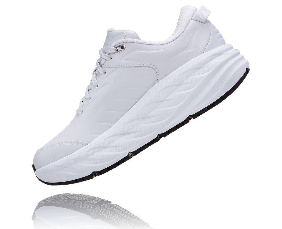 Hoka Women's Bondi Slip Resistant White - Image 4